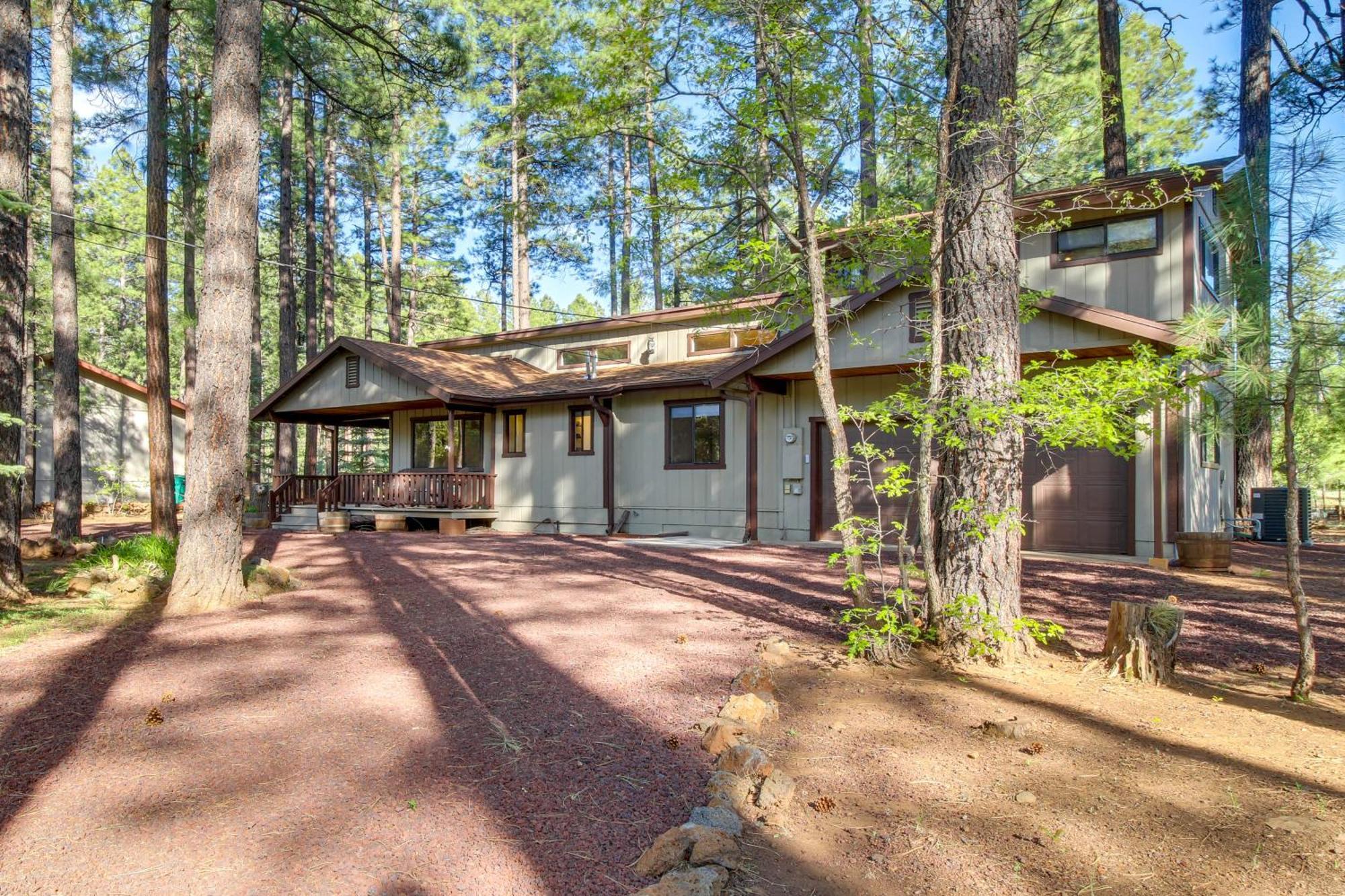 Peaceful Pinetop Cabin With Deck And Fire Pit! Villa Indian Pine Luaran gambar